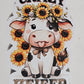 2.5 inch Crazy Heifer Stickers
